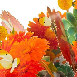 Build-a-Bouquet Butterflies and Daisies Pop-Up Paper Flowers