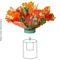 Build-a-Bouquet Butterflies and Daisies Pop-Up Paper Flowers