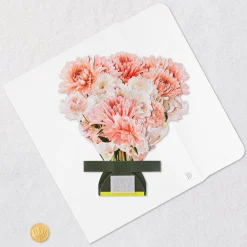 Build-a-Bouquet Pink and White Pop-Up Paper Flowers