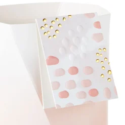 Build-a-Bouquet Pink Ombré Pop-Up Paper Vase With Mini Card