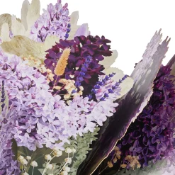 Build-a-Bouquet Purple and White Pop-Up Paper Flowers