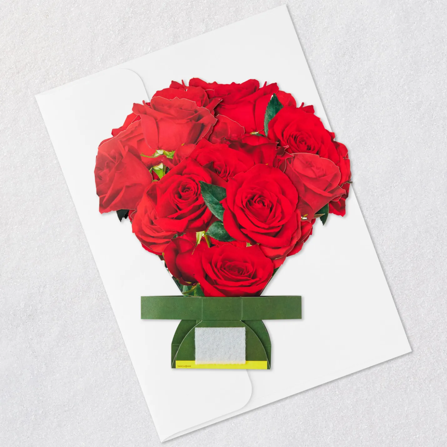 Build-a-Bouquet Red Roses Pop-Up Paper Flowers