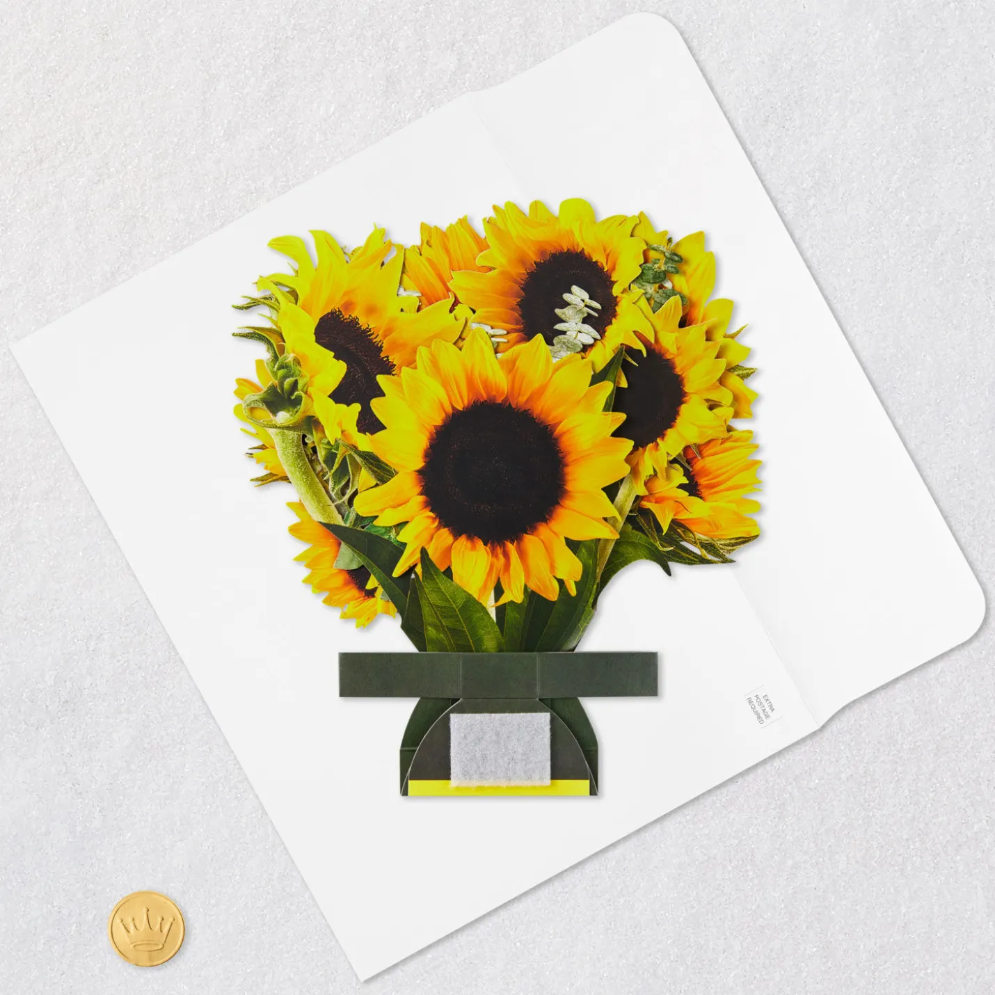 Build-a-Bouquet Sunflowers Pop-Up Paper Flowers