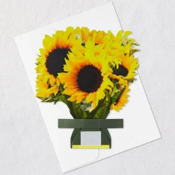 Build-a-Bouquet Sunflowers Pop-Up Paper Flowers