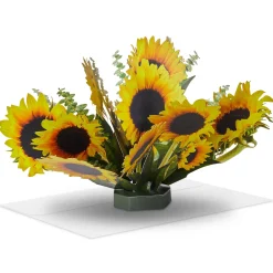 Build-a-Bouquet Sunflowers Pop-Up Paper Flowers