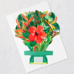 Build-a-Bouquet Tropical Pop-Up Paper Flowers