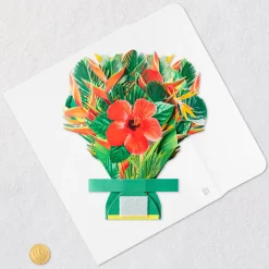 Build-a-Bouquet Tropical Pop-Up Paper Flowers