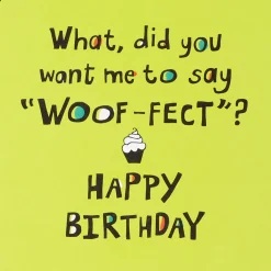 Bulldog in Party Hat Funny 9th Birthday Card With Decal