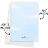 Bundle of Blessings Blue Sky Birth Announcement
