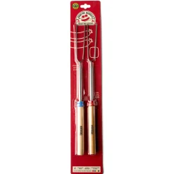 Bunk House Bonfire Buddies Roasting Forks, Set of 2