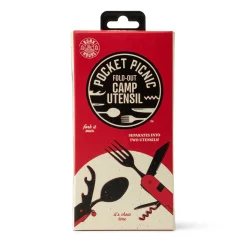 Bunk House Pocket Picnic Fold-Out Camp Utensil