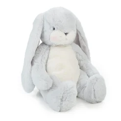 Bunnies by the Bay Little Nibble Gray Bunny Stuffed Animal, 12"