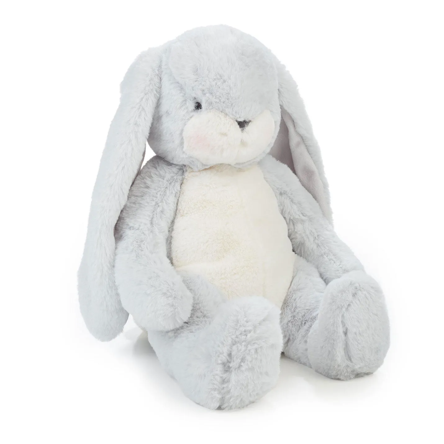 Bunnies by the Bay Little Nibble Gray Bunny Stuffed Animal, 12"