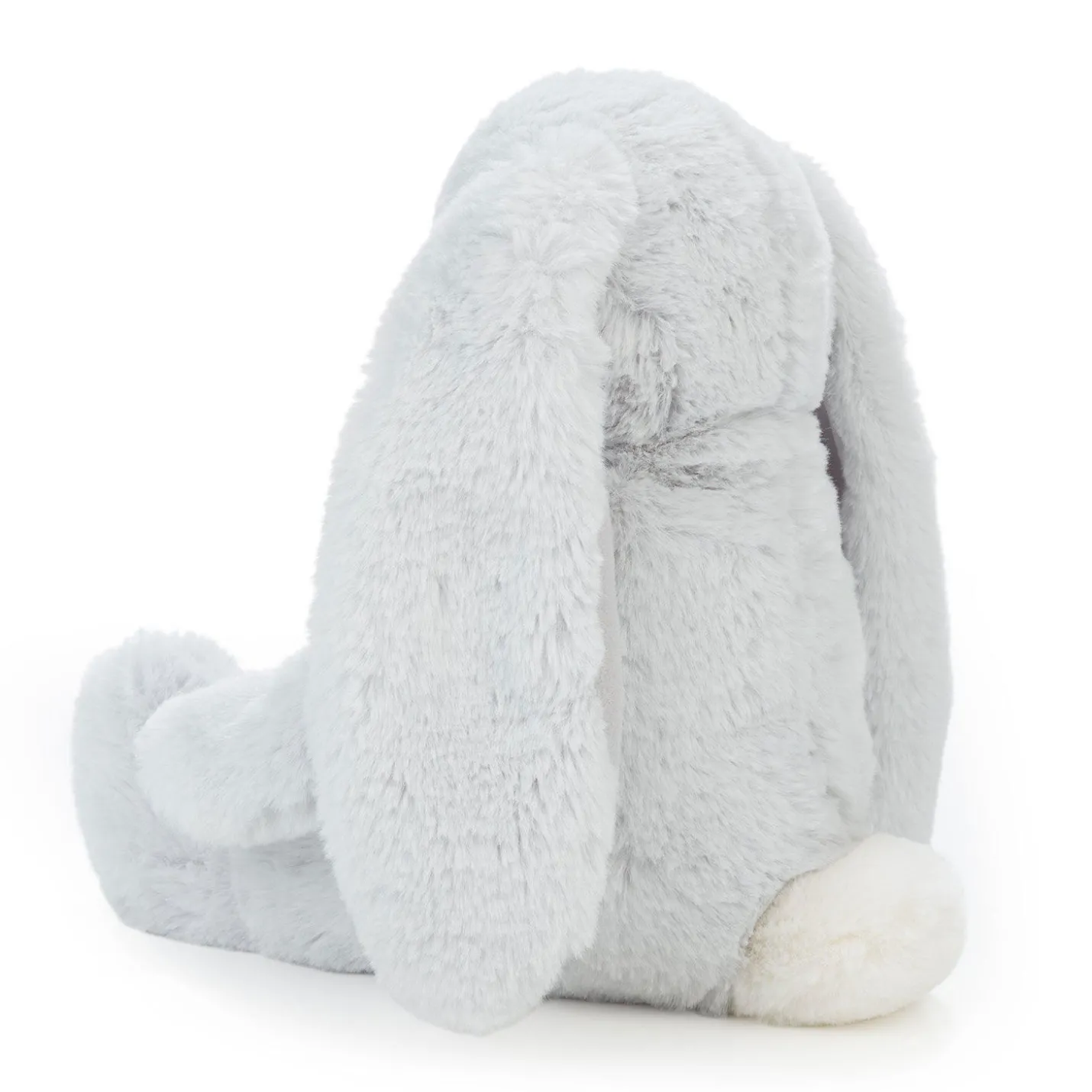 Bunnies by the Bay Little Nibble Gray Bunny Stuffed Animal, 12"