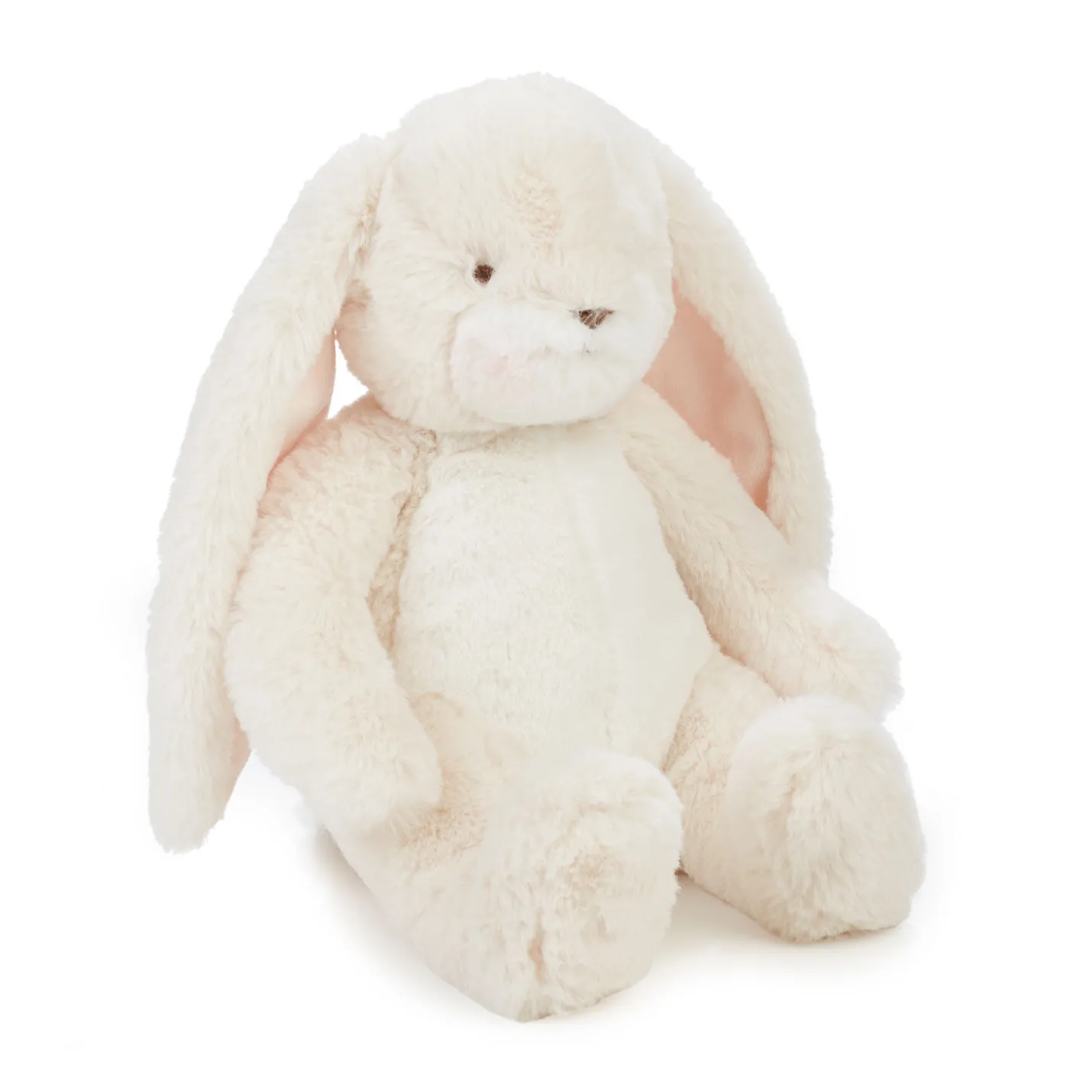 Bunnies by the Bay Little Nibble Cream Bunny Stuffed Animal, 12"