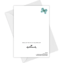 Butterflies and Happiness Custom Birthday Card