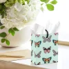 4.6" Butterflies on Mint Gift Card Holder Mini Bag