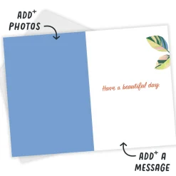 Butterfly Garden Custom Card