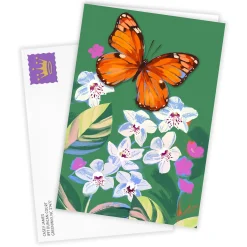 Butterfly Garden Custom Card