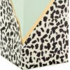 13" Butterfly on Cheetah Print Wine Gift Bag