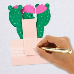 Cactus Looking Sharp 3D Pop-Up Card