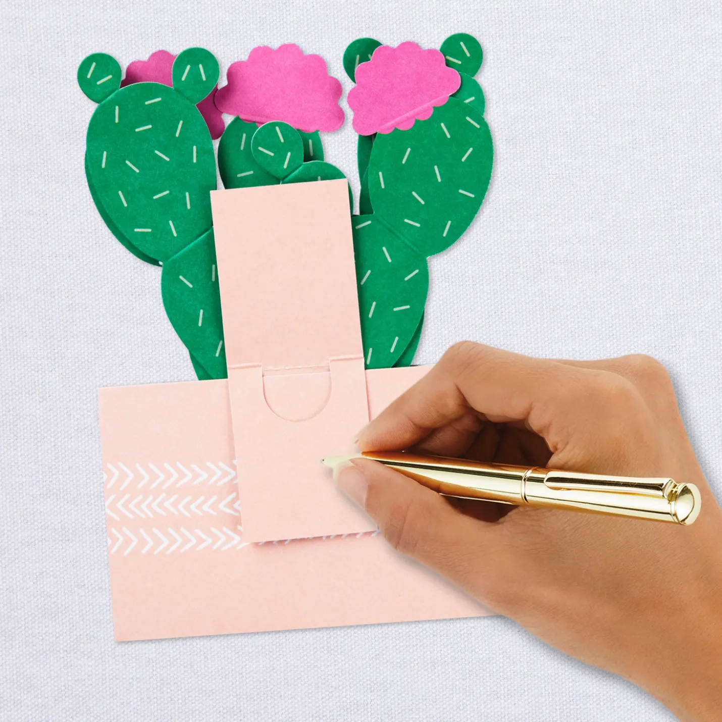 Cactus Looking Sharp 3D Pop-Up Card