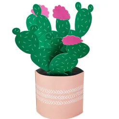 Cactus Looking Sharp 3D Pop-Up Card