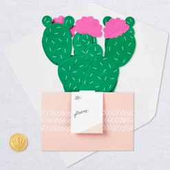 Cactus Looking Sharp 3D Pop-Up Card