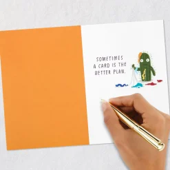 Cactus With Balloons Funny Encouragement Card