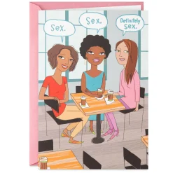 Cake or Sex Funny Birthday Card