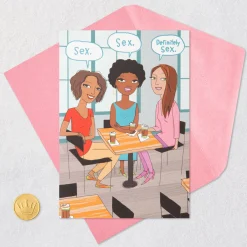 Cake or Sex Funny Birthday Card