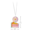 Cake and Candle Die-Cut Gift Tag