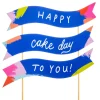 Cake Day Banner Birthday Cake Topper