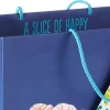 13" Cake on Blue Large Birthday Gift Bag