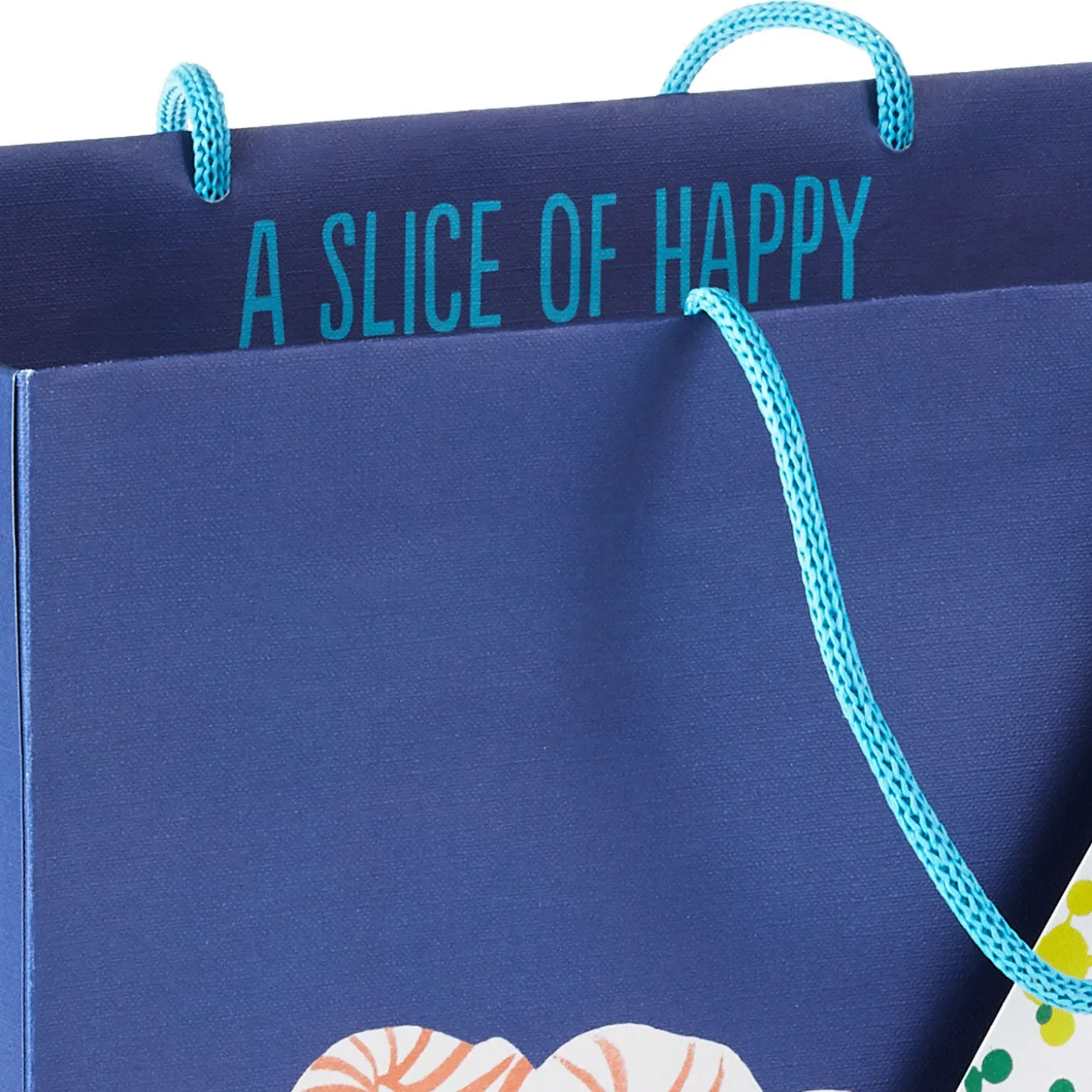 13" Cake on Blue Large Birthday Gift Bag