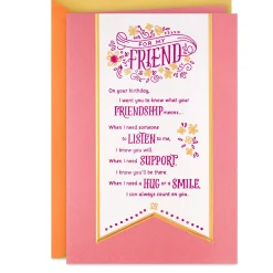 Can Always Count on You Birthday Card for Friend