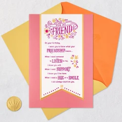 Can Always Count on You Birthday Card for Friend