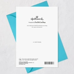 Candles and Cake Gift Card Greeting Birthday Card