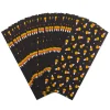 Candy Corn Halloween Paper Goodie Bags, Pack of 30