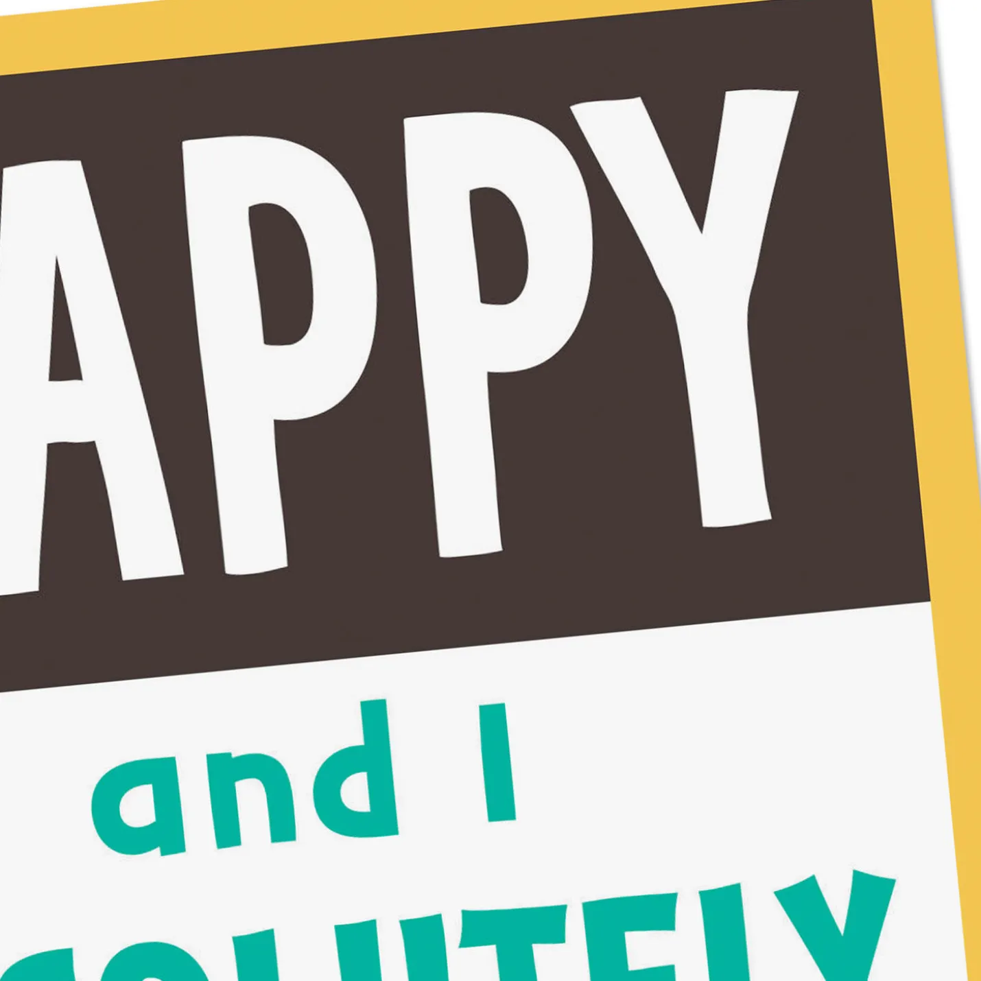 Can't Stress This Enough Funny Birthday Card