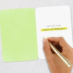 Can't Wait to See What's Next Good Luck Card