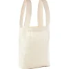 10.7" Canvas Fabric Bunny Face Medium Gift Bag