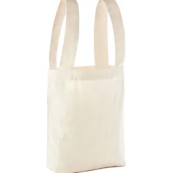 10.7" Canvas Fabric Bunny Face Medium Gift Bag