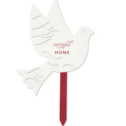 Carried Home Dove Garden Stake, 10