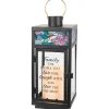 Carson In Celebration LED Black Metal Lantern