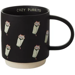 Cat Burrito Funny Mug, 16 oz.