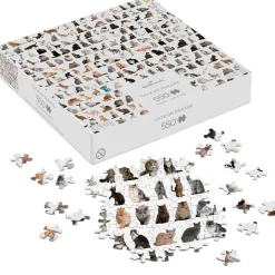 Cats on Parade 550-Piece Jigsaw Puzzle