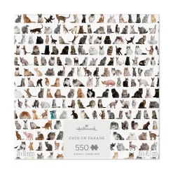 Cats on Parade 550-Piece Jigsaw Puzzle