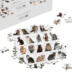 Cats on Parade 550-Piece Jigsaw Puzzle