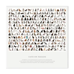 Cats on Parade 550-Piece Jigsaw Puzzle